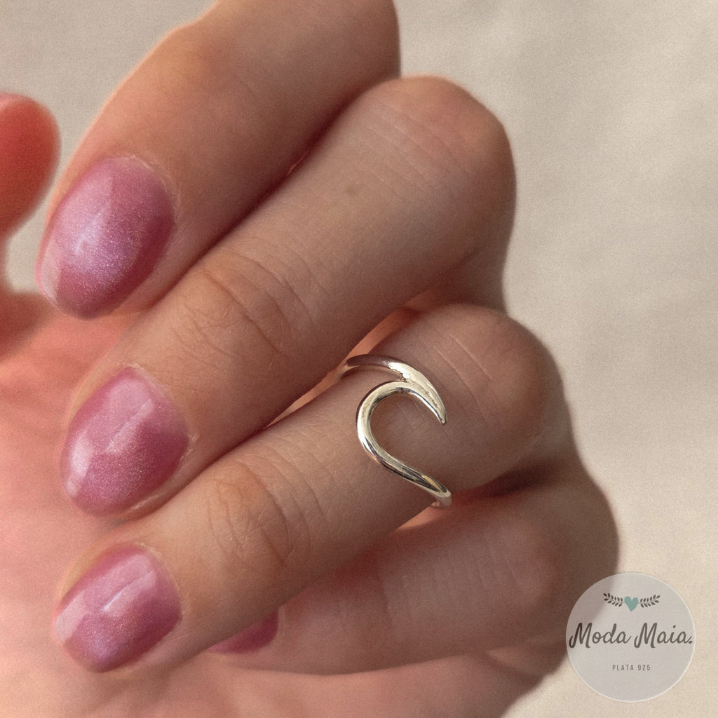 Anillo Midi Ola Delgado