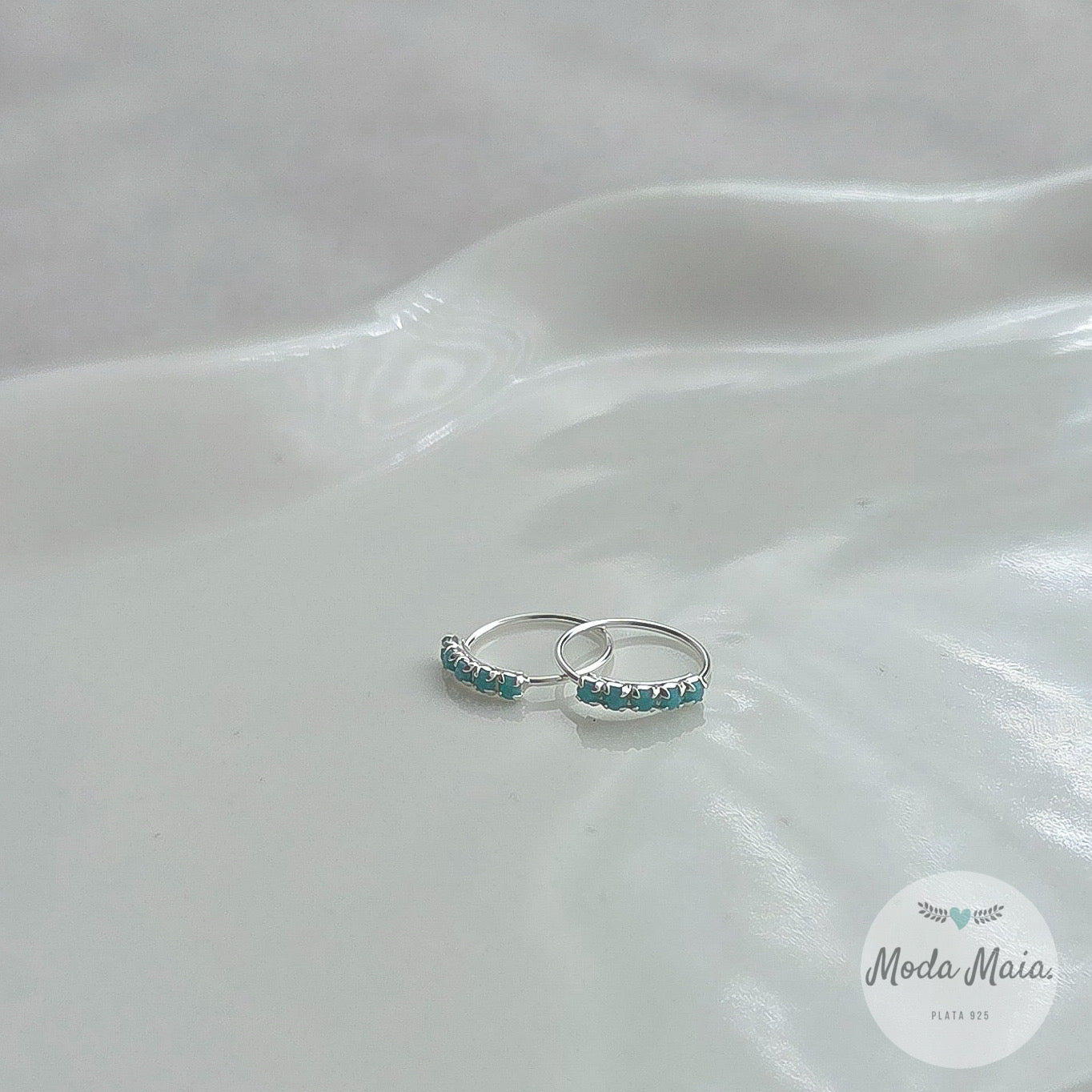 Piercing Argolla Aqua