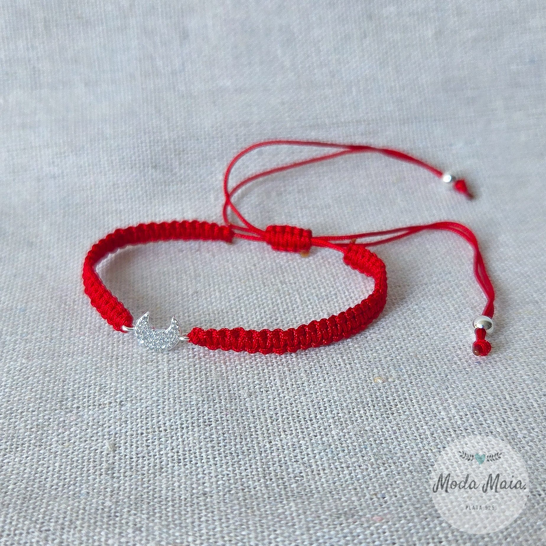 Pulsera Roja Luna
