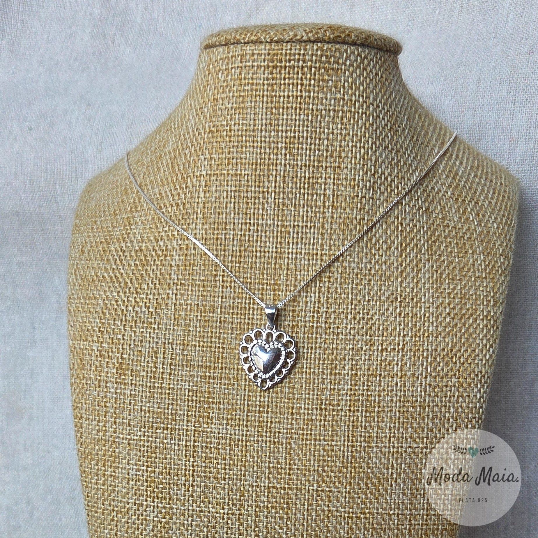 Collar Corazón Detente