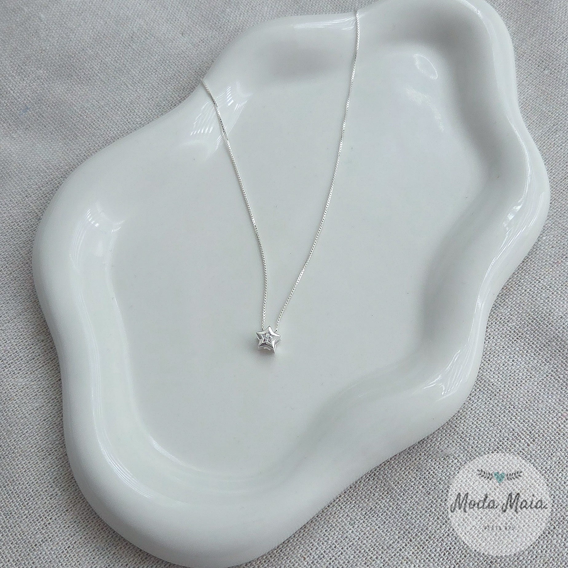 Collar Estelle Circón